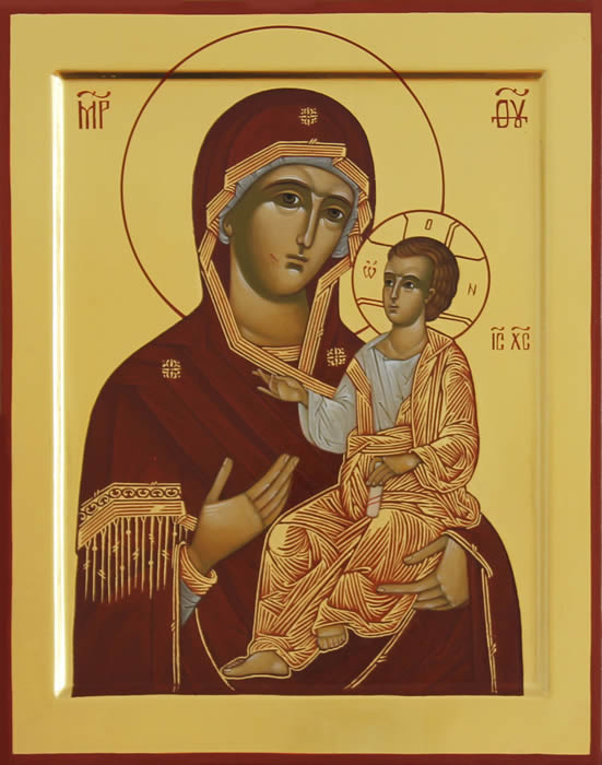 Iveron Mother of God by Anna Gouriev-Pokrovsky